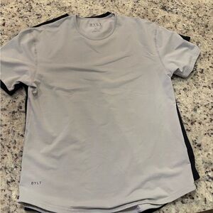 BYLT Basics Light Gray Short Sleeve Tee